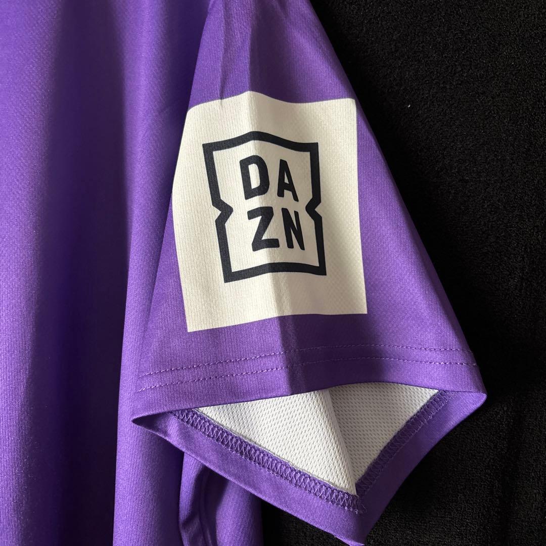 サンフレッチェ 応援シャツ DAZNロゴ入り ベースボールシャツ　2019年