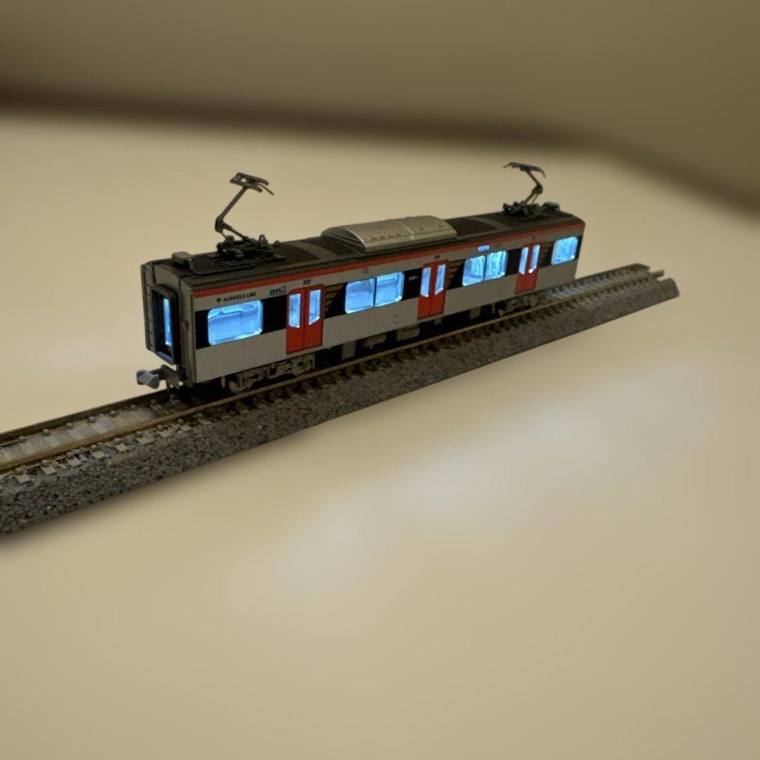 ポポンデッタ6085 都営浅草線5500形 Nゲージ 鉄道模型 全車両室内灯入り