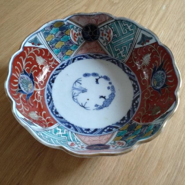 伊万里　輪花皿　膾皿　なます皿