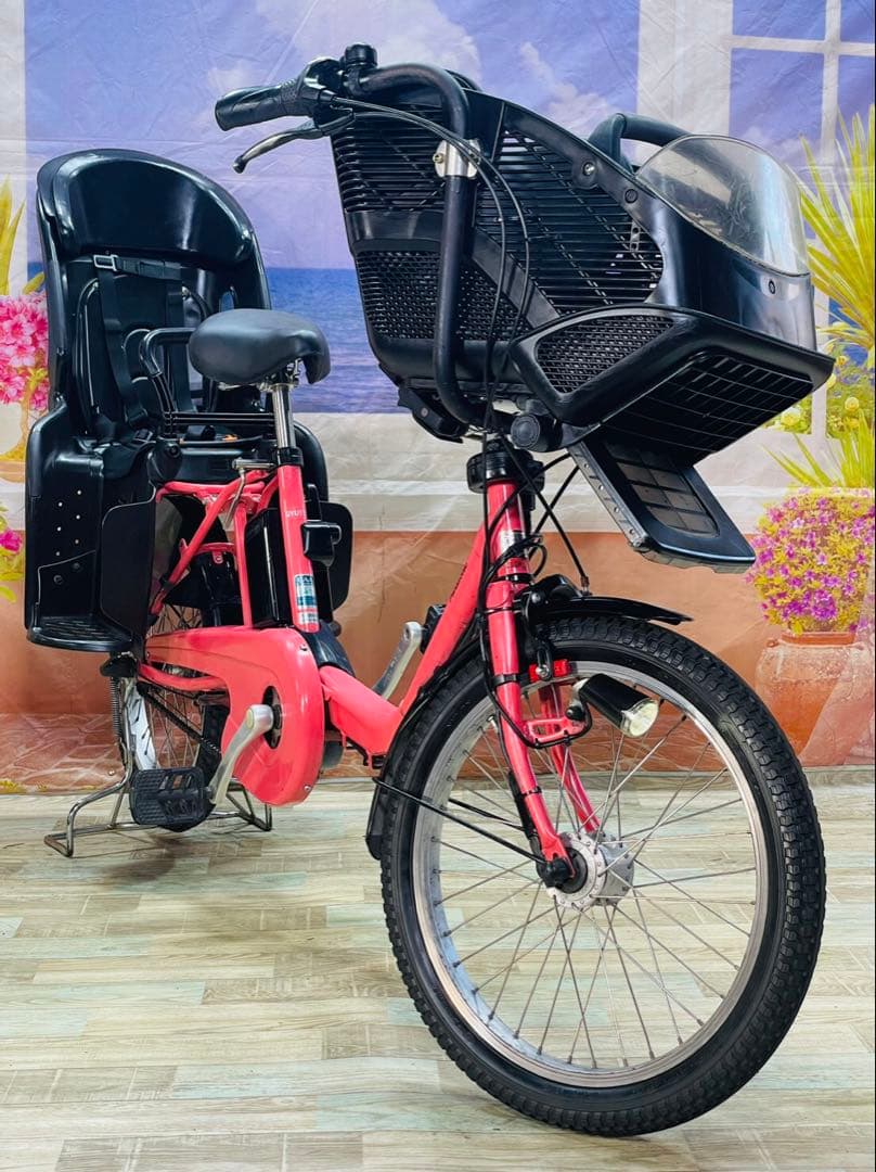 人気モデル！ギュット⭐️12AHパナソニック子供乗せ電動アシスト自転車Y3515