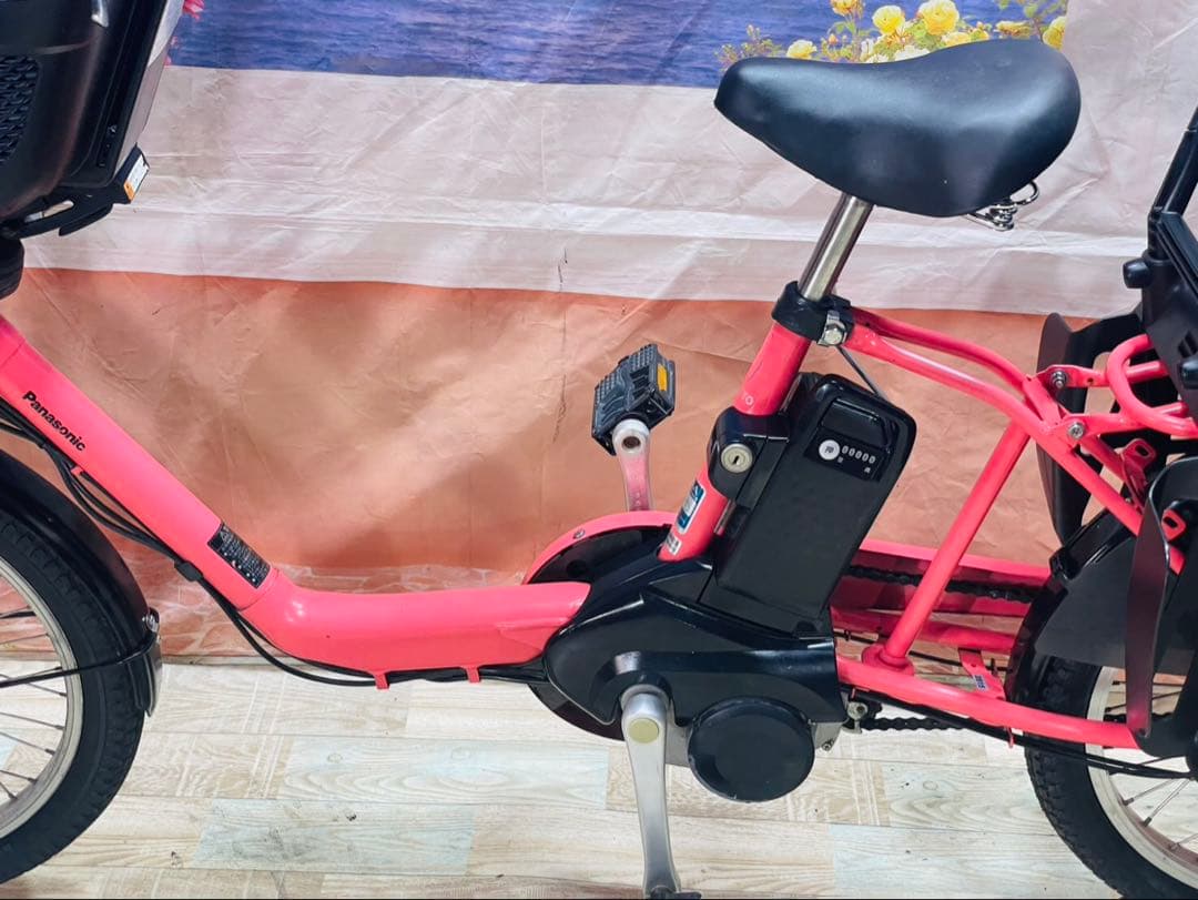 人気モデル！ギュット⭐️12AHパナソニック子供乗せ電動アシスト自転車Y3515
