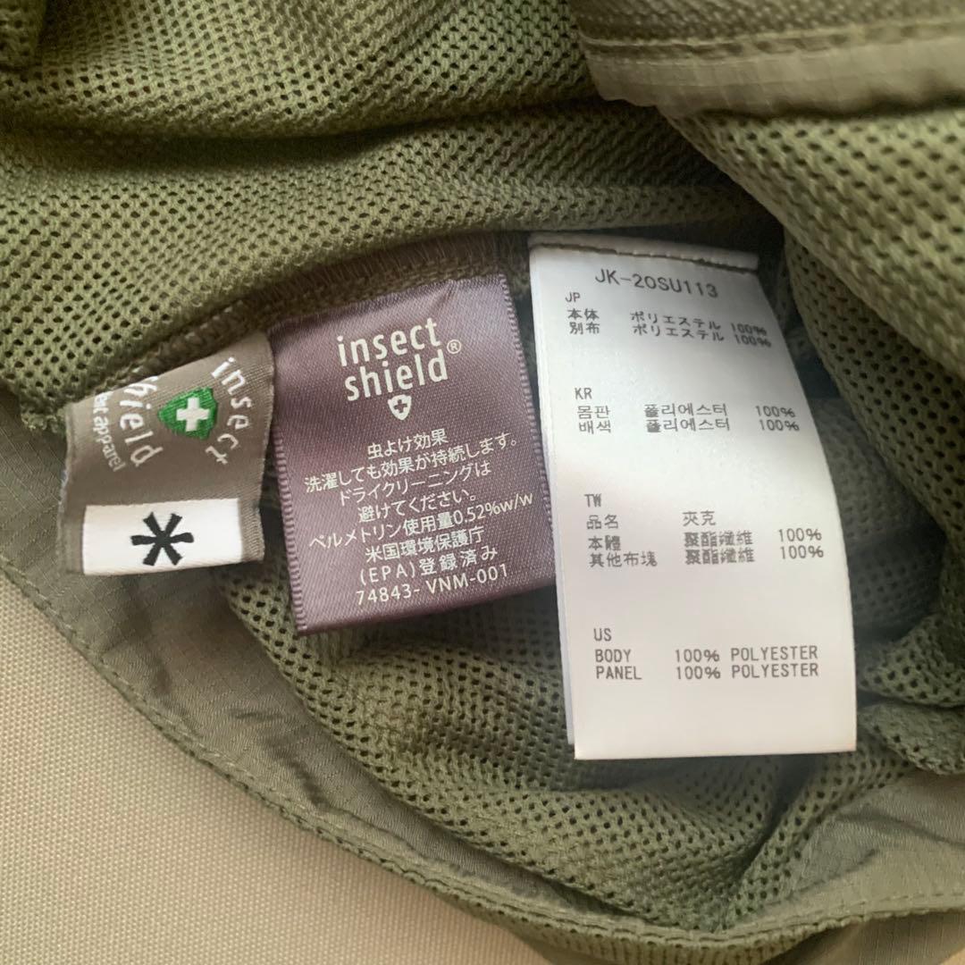 スノーピーク　インセクトシールド　メッシュパーカー