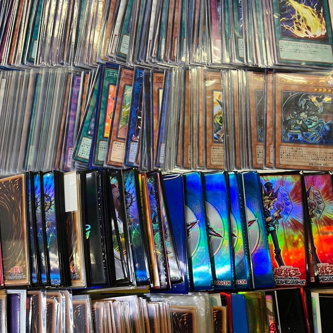 遊戯王 スリーブ入りカードのみ 大量まとめ売り 1箱 約20kg