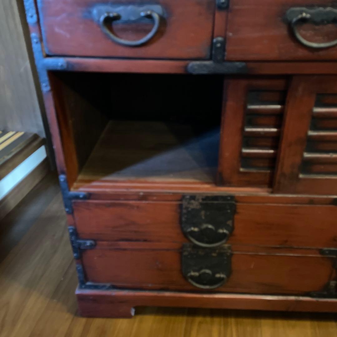 帳場箪笥　小箪笥　時代箪笥　アンティーク　レトロ　骨董品　時代物