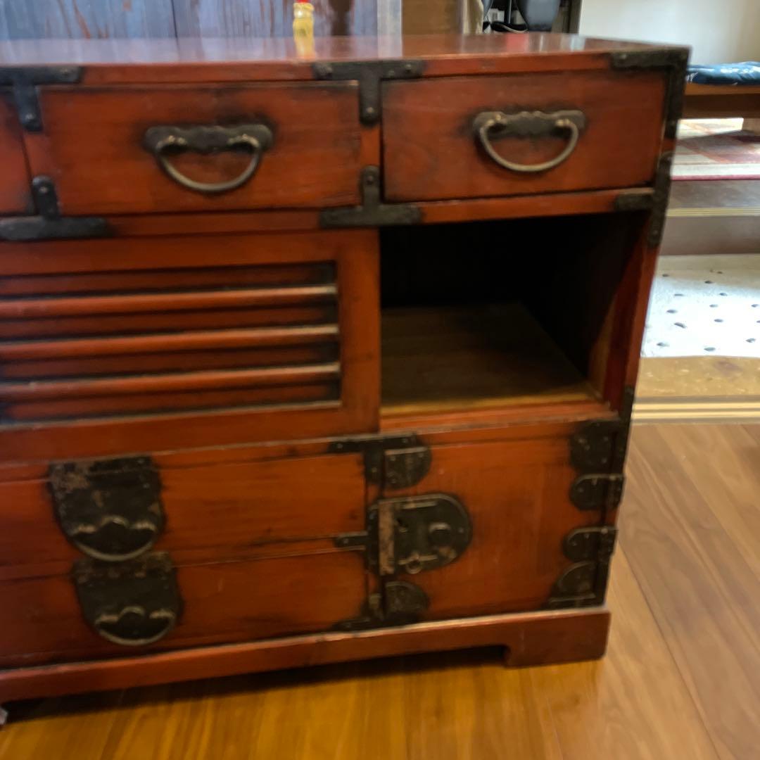 帳場箪笥　小箪笥　時代箪笥　アンティーク　レトロ　骨董品　時代物