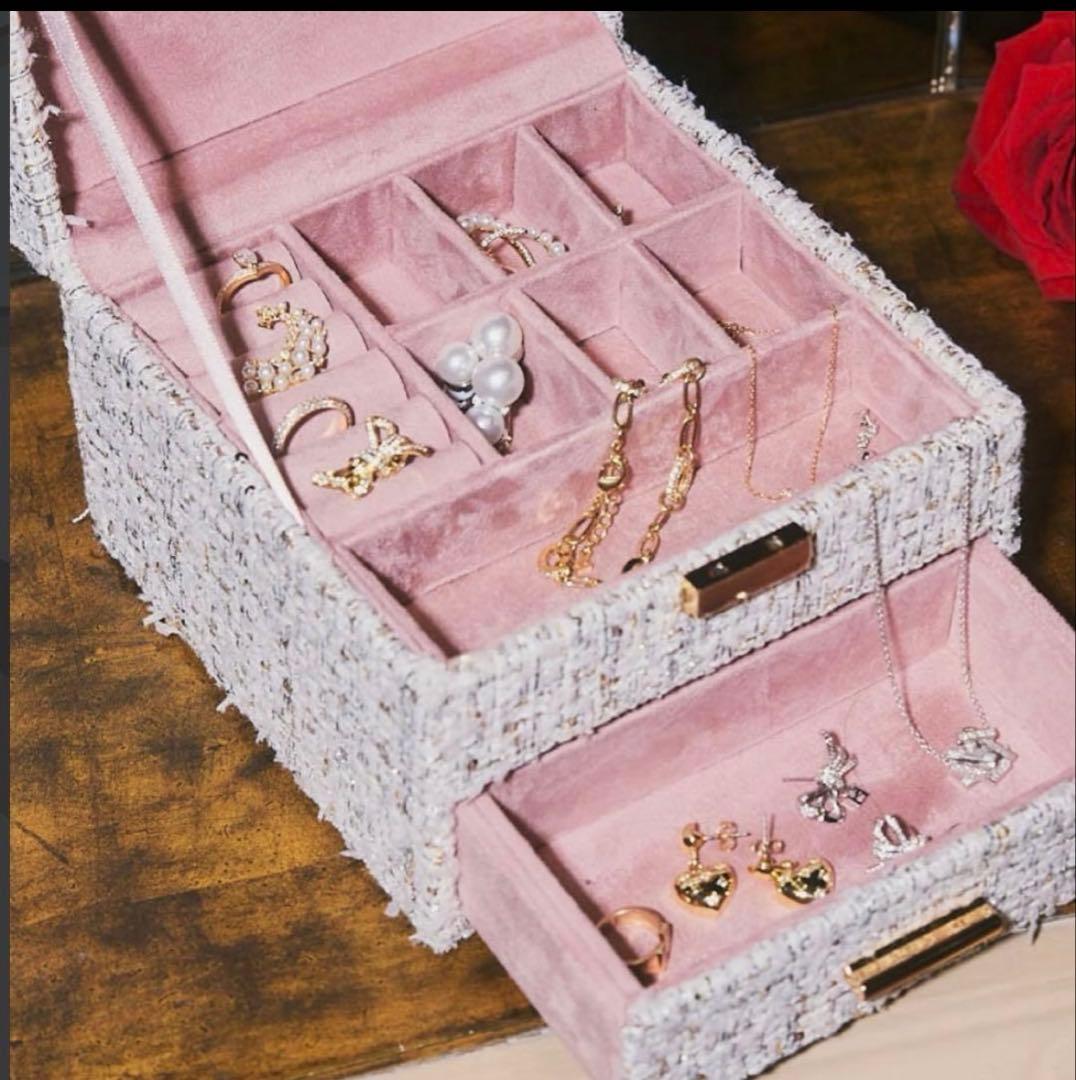 小物入れ herlipto Tweed Jewelry Box