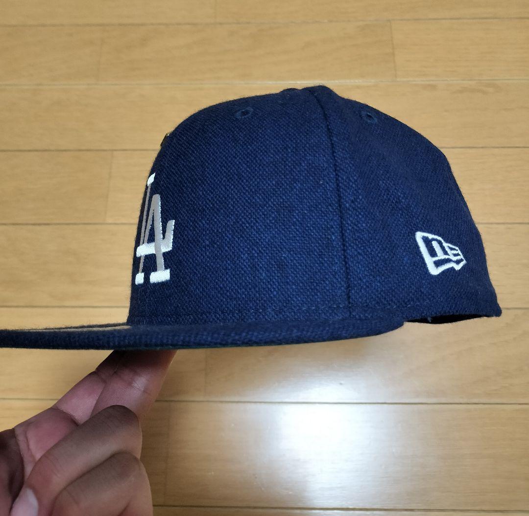 ニューエラ59fifty 7 3/8 ドジャースツイードキャップ