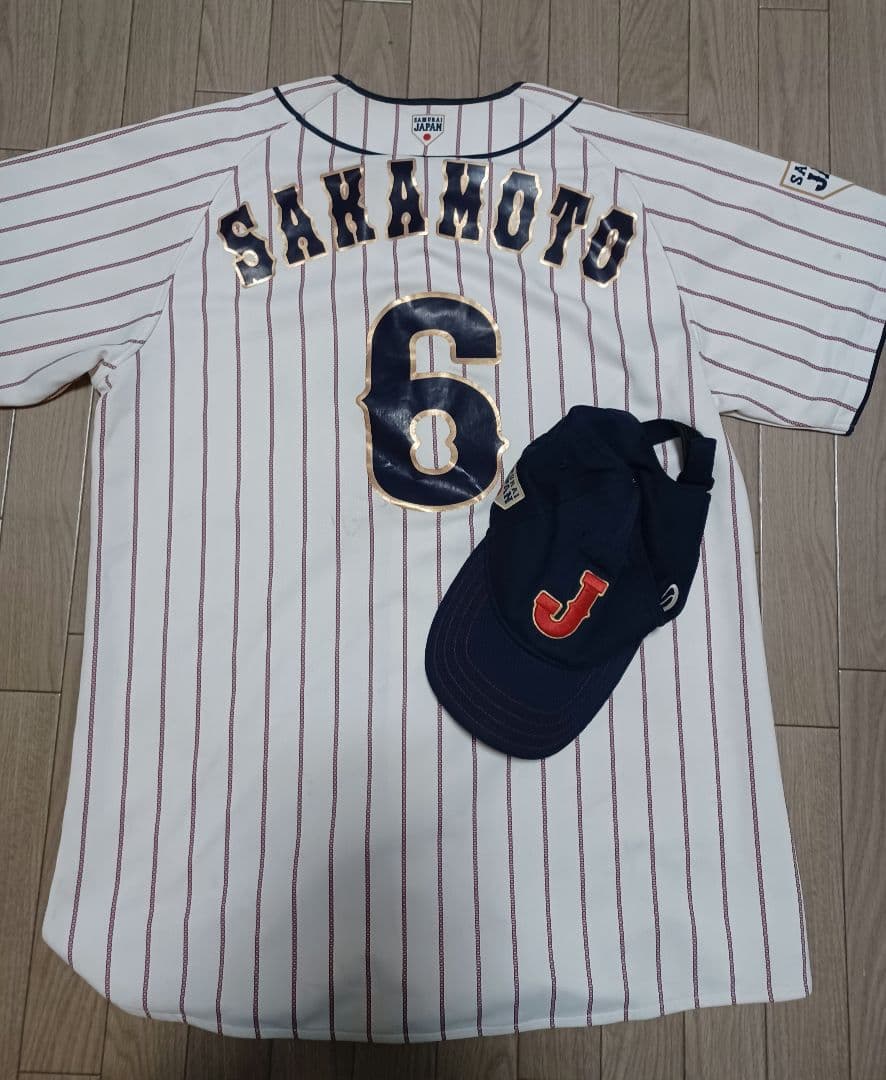 カ*は様 バラ売り可 坂本 日本代表 ユニフォーム Mサイズ とキャップ