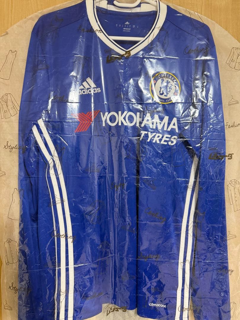 チェルシー アザール 16-17 長袖 ユニフォーム 新品 タグ付 正規品