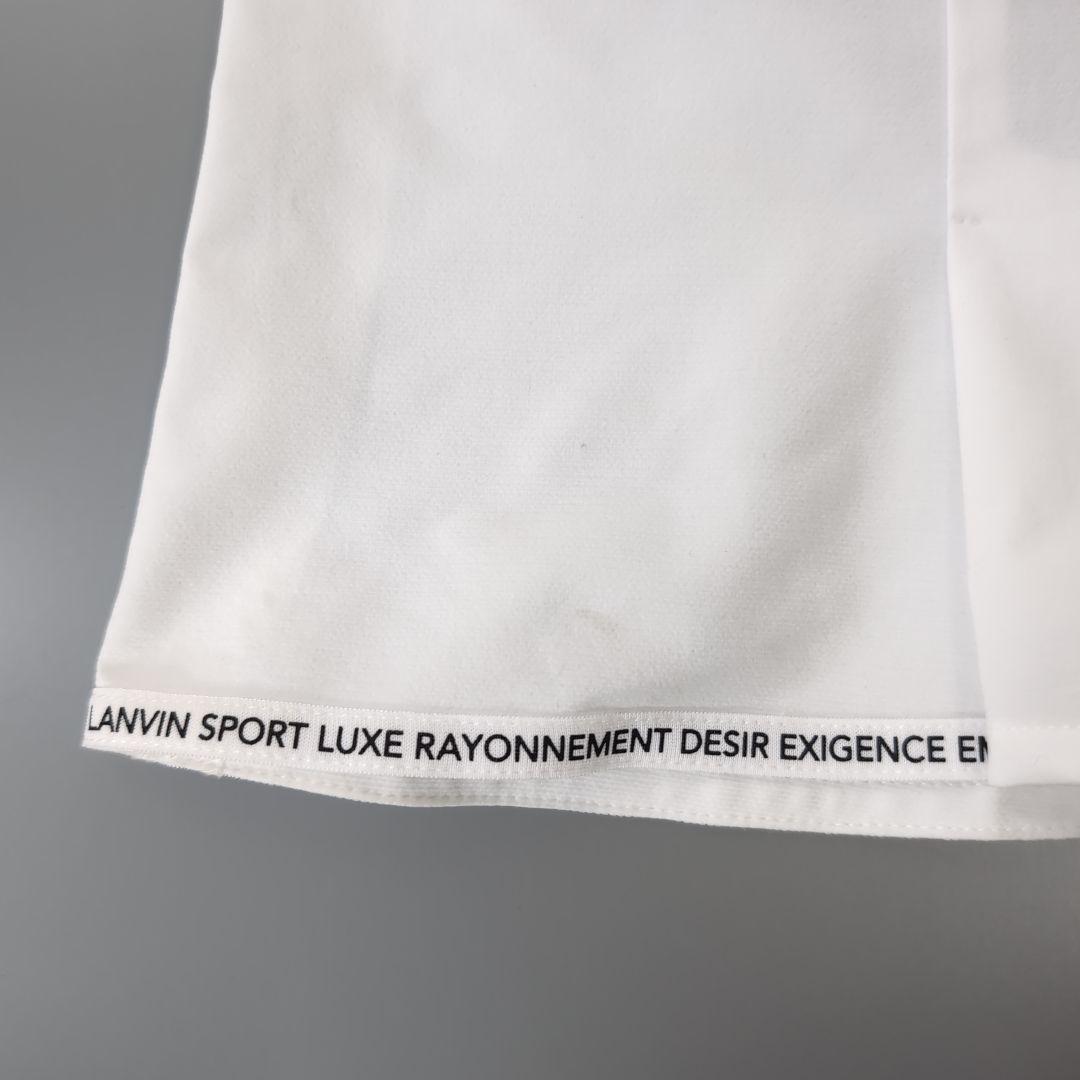 定価2.7万円【Mサイズ】LANVIN SPORT ゴルフスカート ホワイト