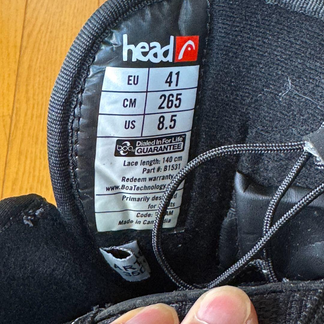 美品 head one boa 26.5㎝ スノーボード ブーツ