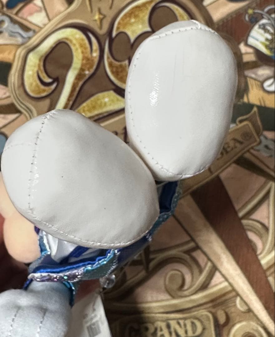 ディズニー ナイトフォールグロウ ミッキー ミニー ぬいぐるみセット&ぬいバ