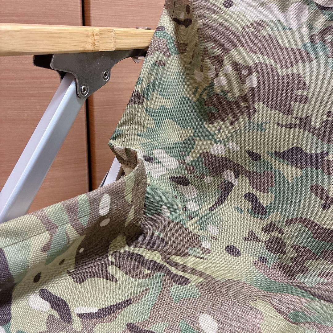 専用出品　シートカバー　ローチェア30 スノーピーク 迷彩　コーデュラ　ナイロン