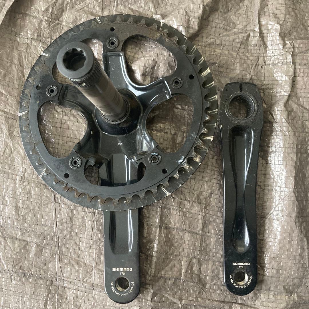 SHIMANO ALFINE FC-S501クランク 170mm 45t