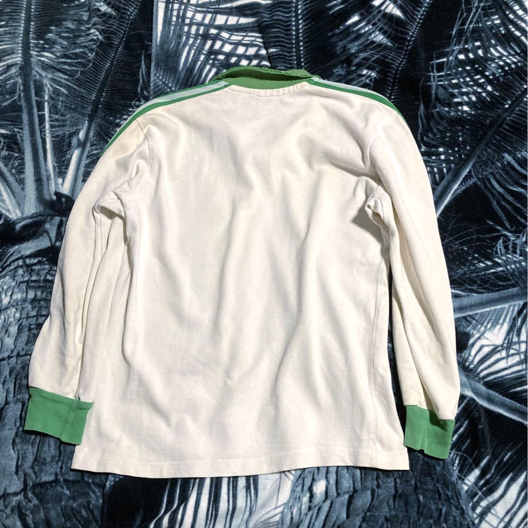 70年代 ヴィンテージ フランス製 adidas ventex サッカーシャツ