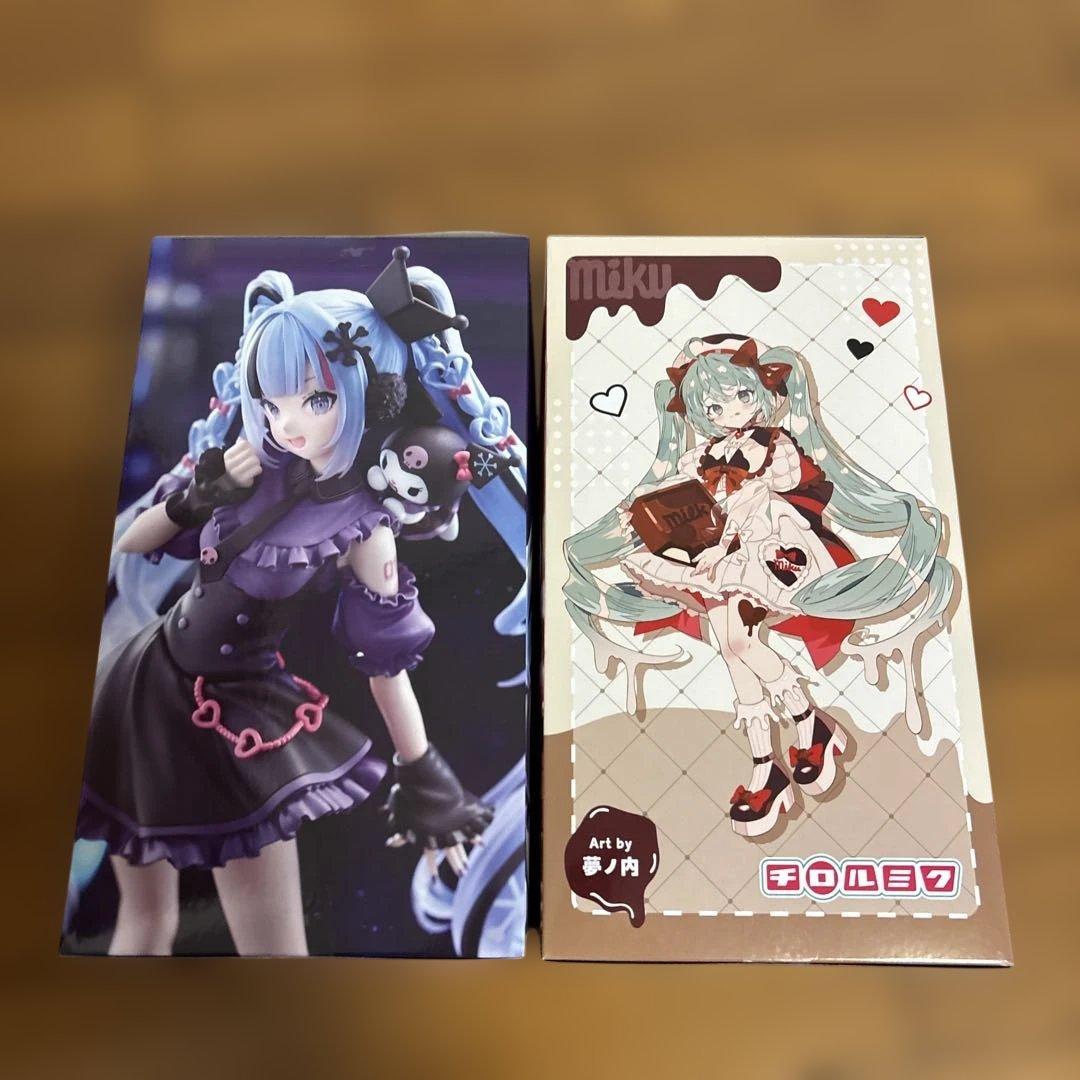 初音ミクフィギュア (チロルミク・雪ミク×クロミ・ヴィンテージドール・ガンダム）
