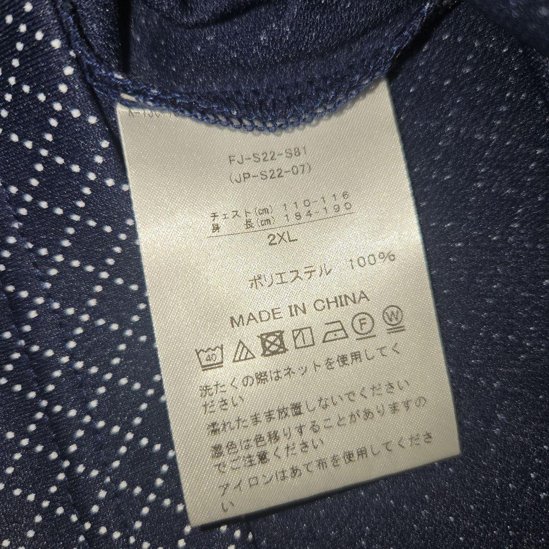 【未使用級✨️】FJ ゴルフポロシャツ 2XL ネイビー　メンズ