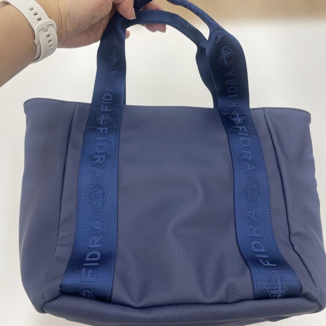 FIDRA ネイビー トートバッグ