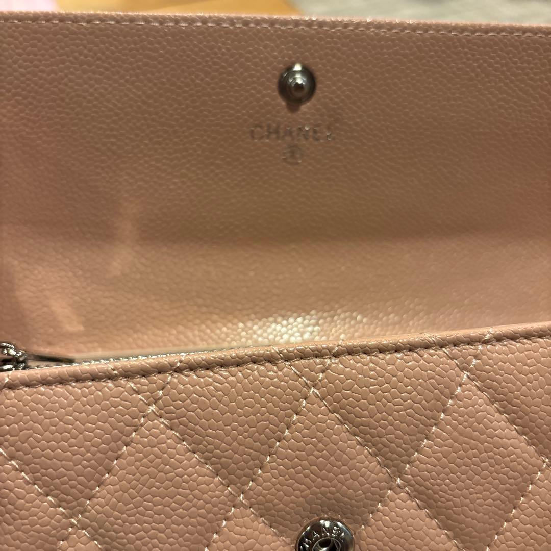 ノベルティ長財布ピンク新品未使用CHANEL