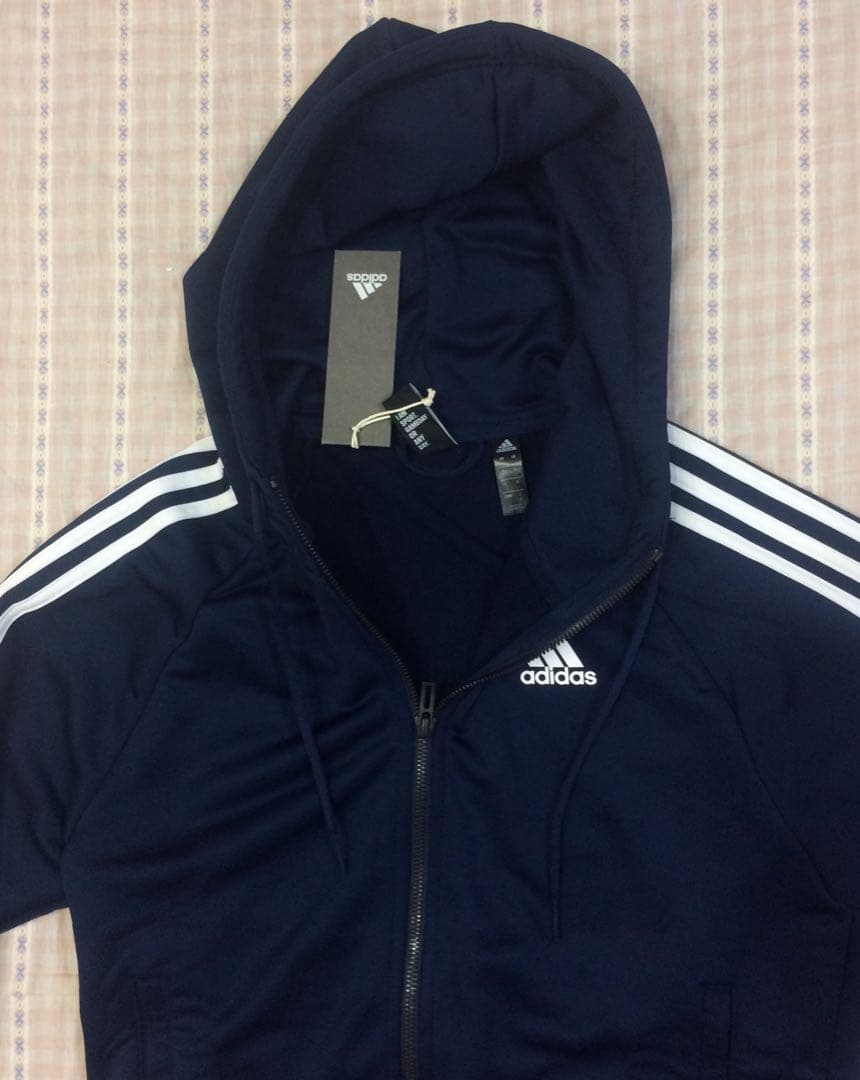 新品 adidas アディダス スウェット トラックスーツ上下セット裏毛素材 M