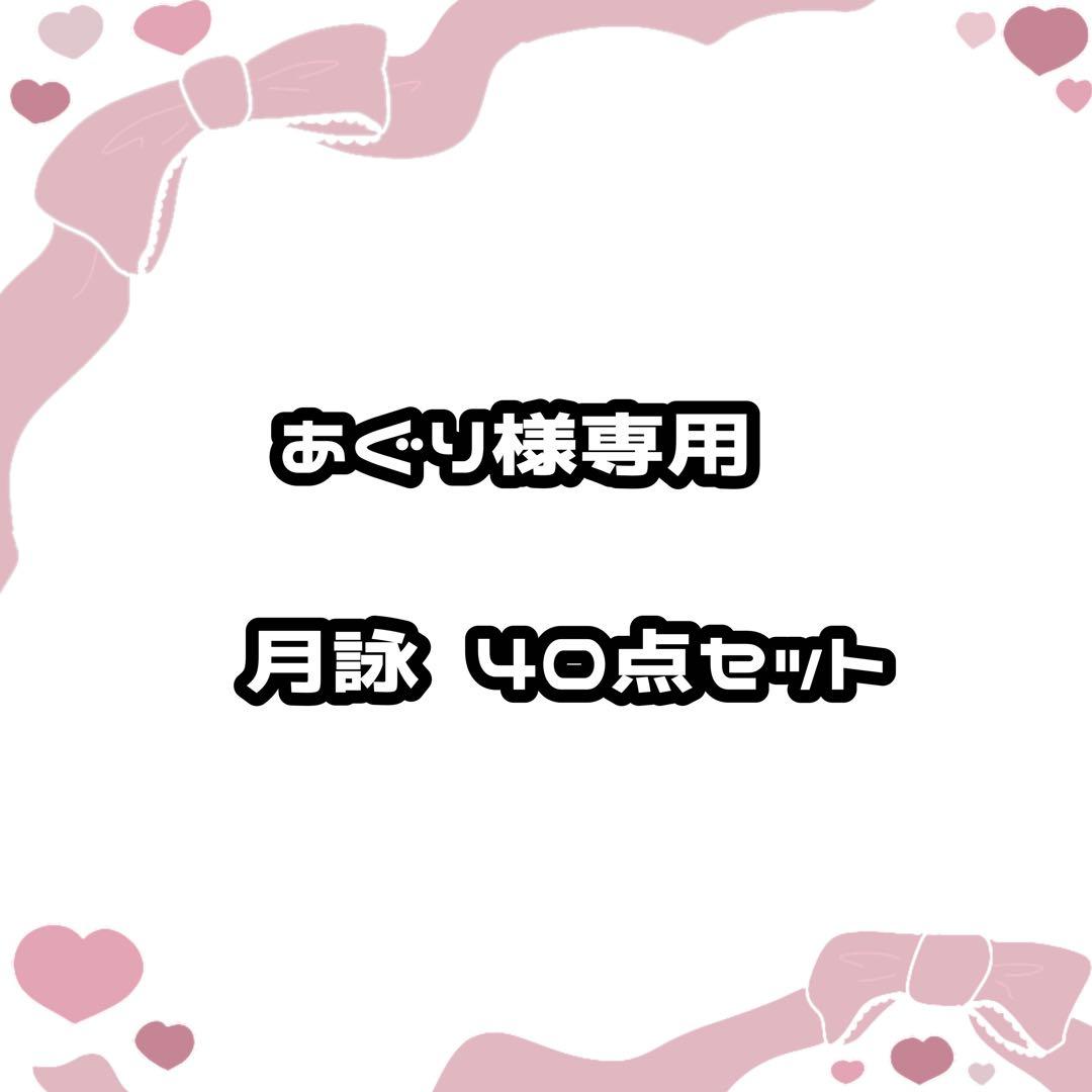 【あぐりページ】 月詠 40点