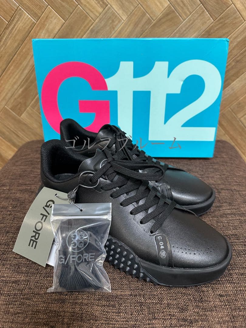 新入荷G/FOREメンズシューズG.112 ブラック　size26㎝