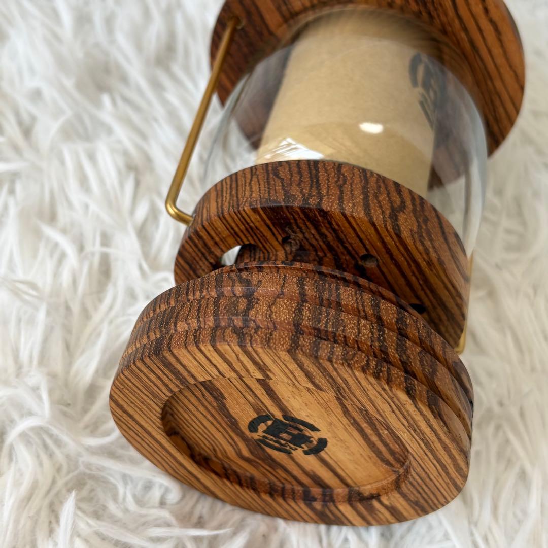 et.moku works 木製 ゼブラウッド　1/f LANTERN (SK)