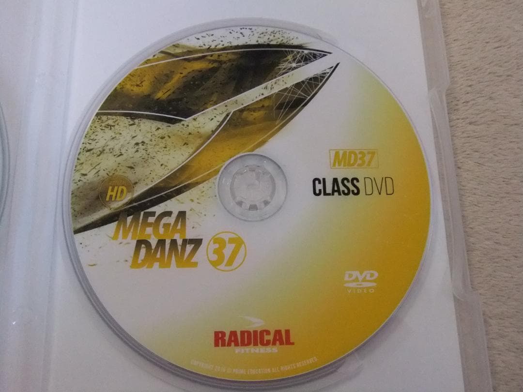 ラディカルフィットネス メガダンス 37 DVD CD MEGADANZ