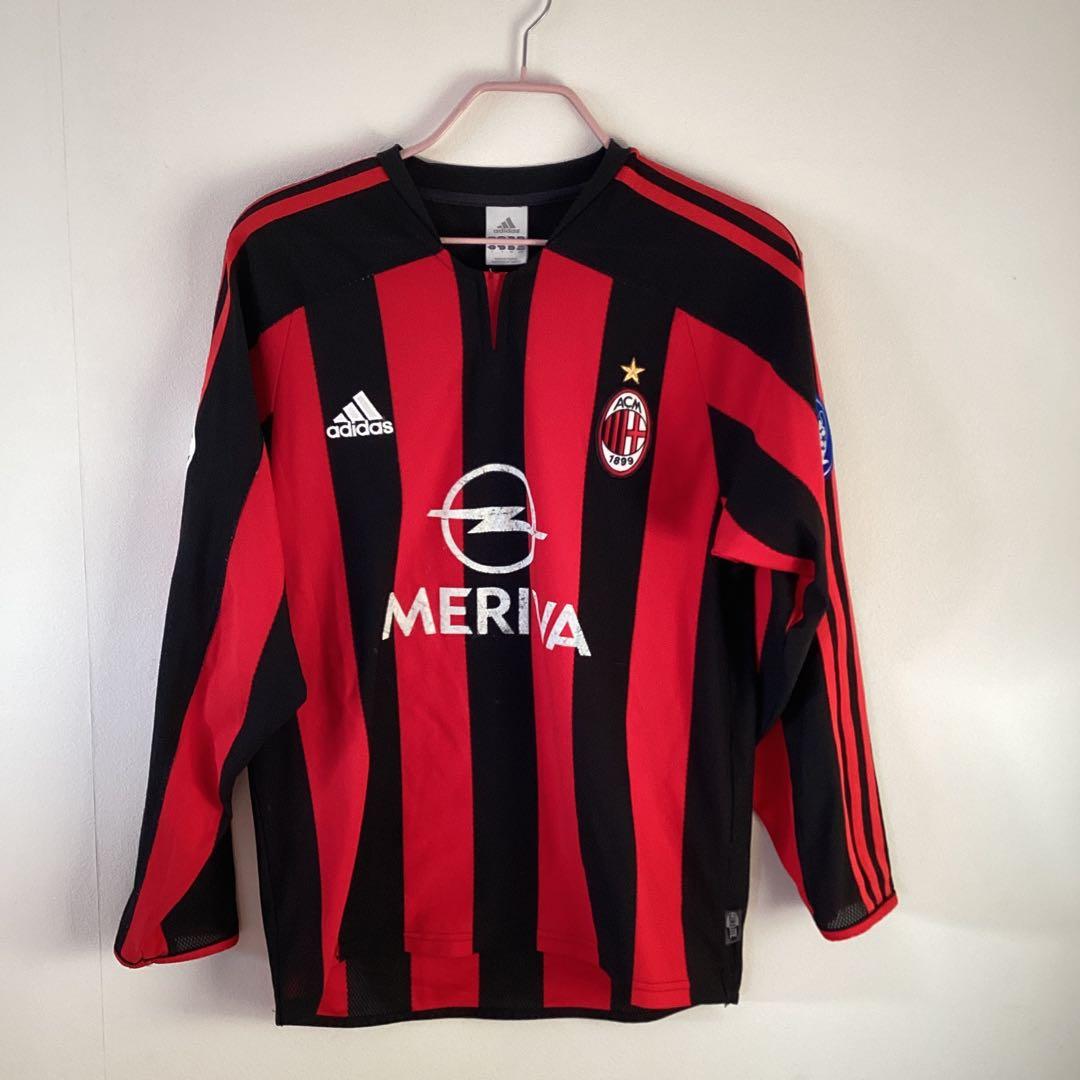 ACミラン SHEVCHENKO 7 adidas製オフィシャルシャツ　長袖