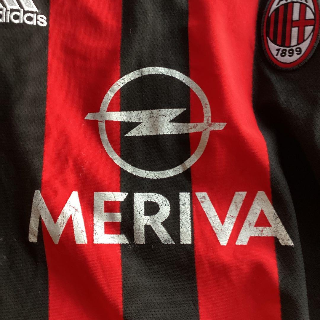 ACミラン SHEVCHENKO 7 adidas製オフィシャルシャツ　長袖