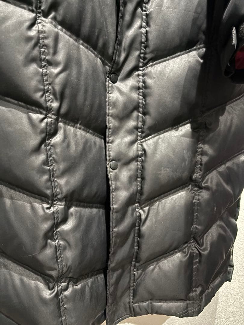 NIKE フード付き ロング丈 ダウンベンチコート　メンズLサイズ