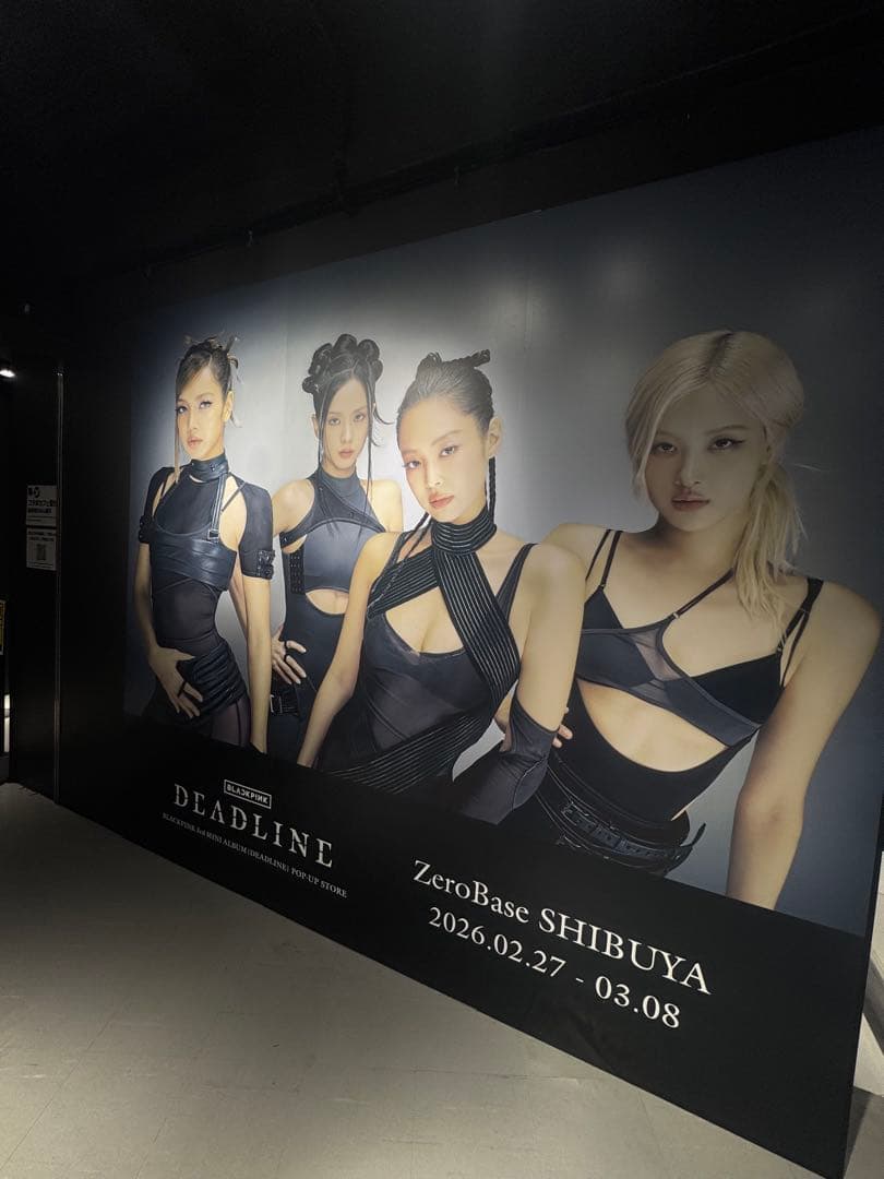 日本限定‼️BLACKPINK DEADLINE ポップアップ限定Tシャツ