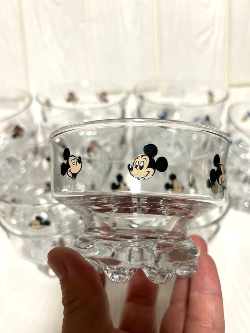 昭和レトロ　Fanta × Disney デザートグラス15個セット