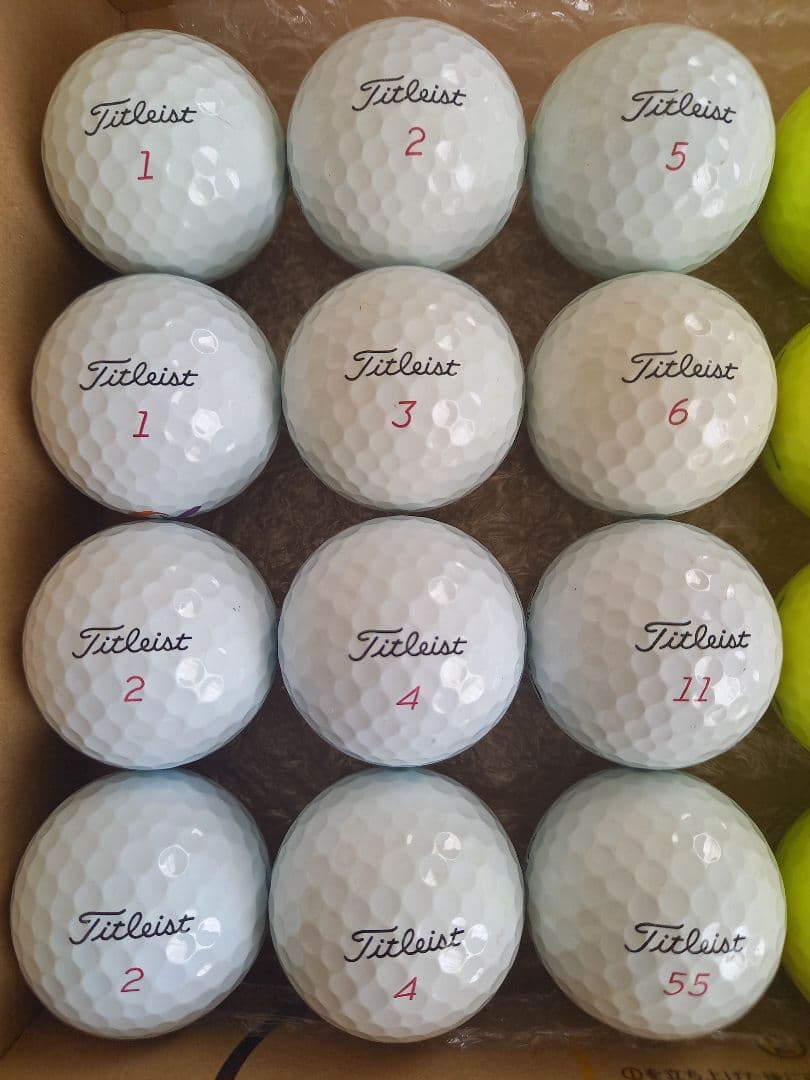 美品タイトリスト PRO V1X ロストボール24球