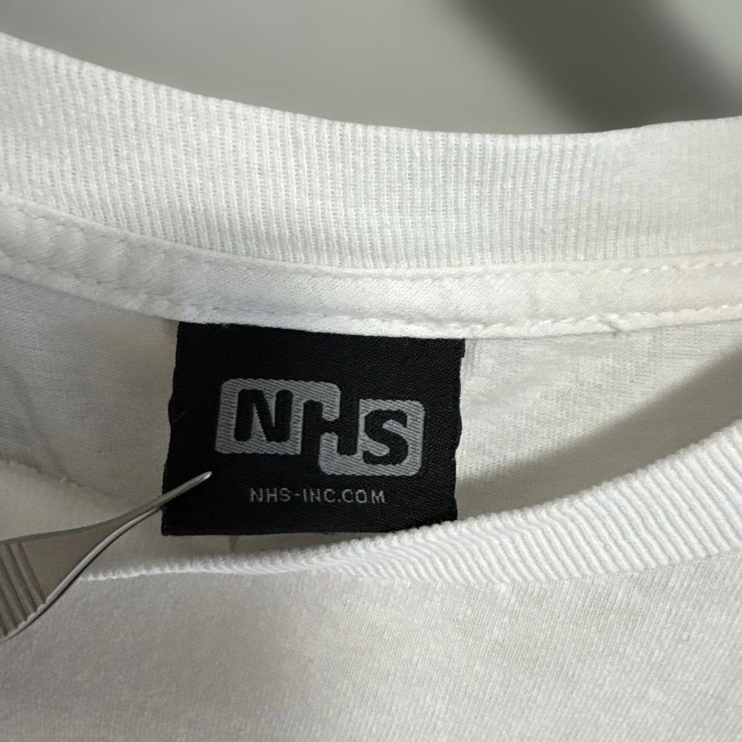 00s90sNHSサンタクルーズバックプリントTシャツスケートオールドL