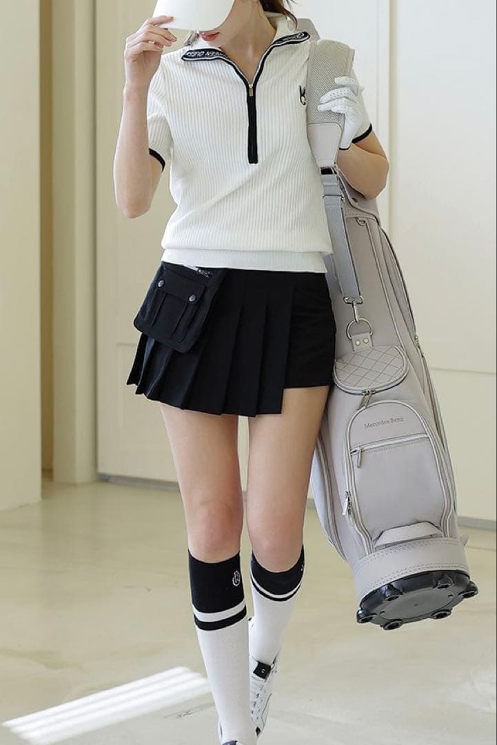 韓国ゴルフウェア　キュロットスカート