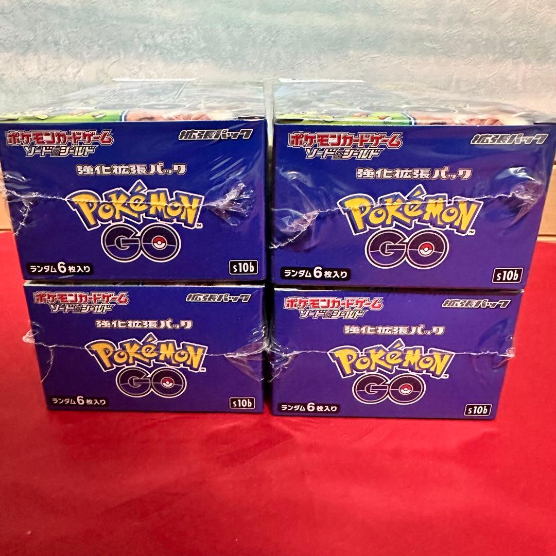 ポケモンgo シュリンク付き 4 box
