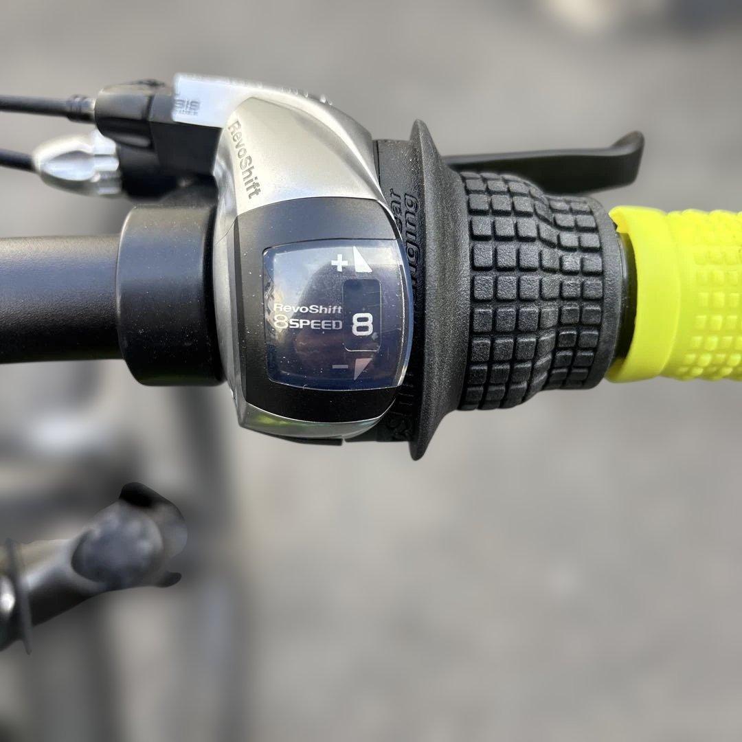 TREK24 キッズバイク ブラック/アクア ロードバイク　クロス　自転車