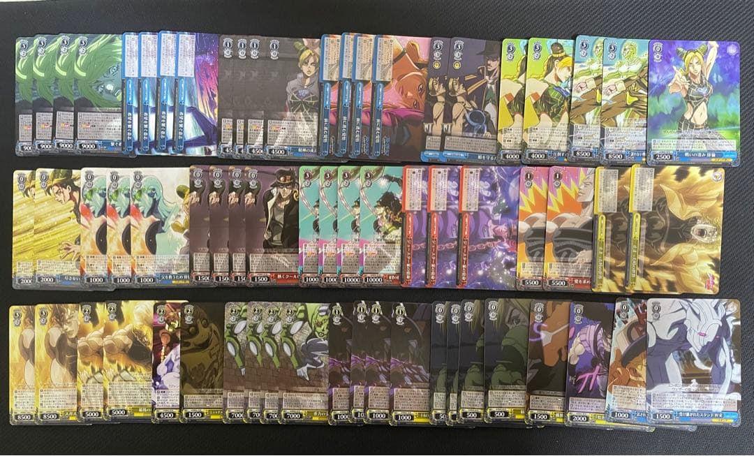 ヴァイスシュヴァルツ ジョジョの奇妙な冒険 8枝 デッキ+デッキパーツ