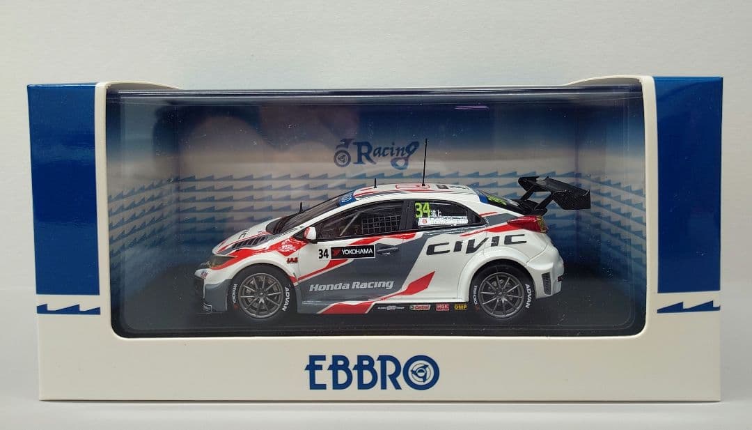 EBBRO 1/43 Honda CIVIC WTCC 2016 道上龍