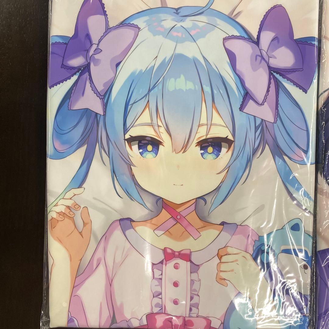 オンゲキ　抱き枕カバー　咲姫、椿、有栖