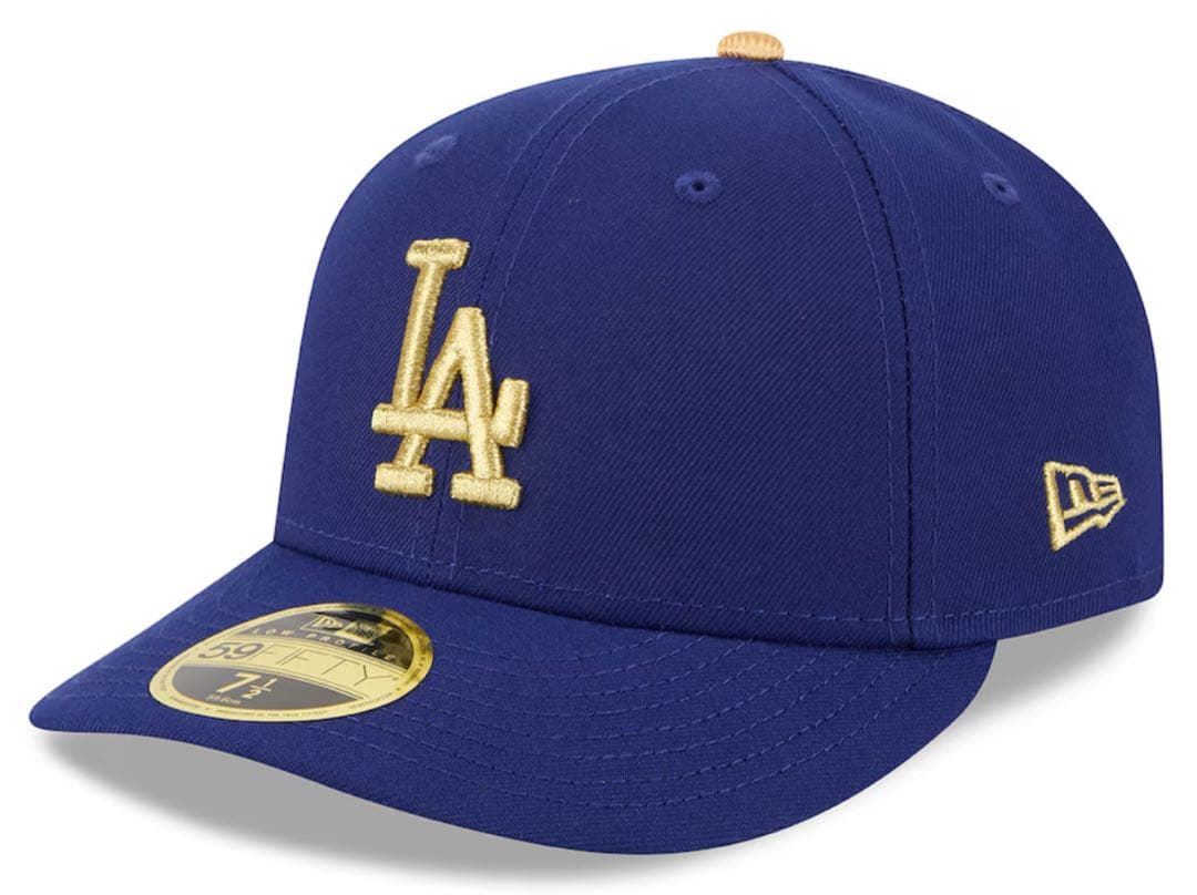 限定ゴールドコレクション ドジャース 59FIFTY キャップ 7 1/4 新品