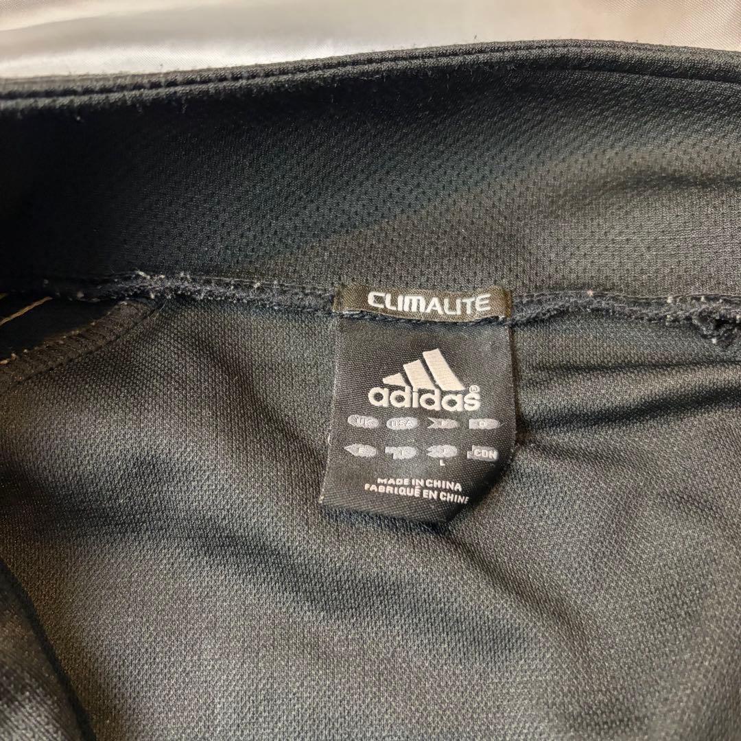 アディダス　adidas CLIMLITE ジャージ上下セット L 黒/黄色