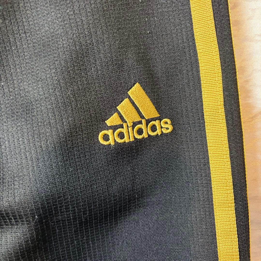アディダス　adidas CLIMLITE ジャージ上下セット L 黒/黄色