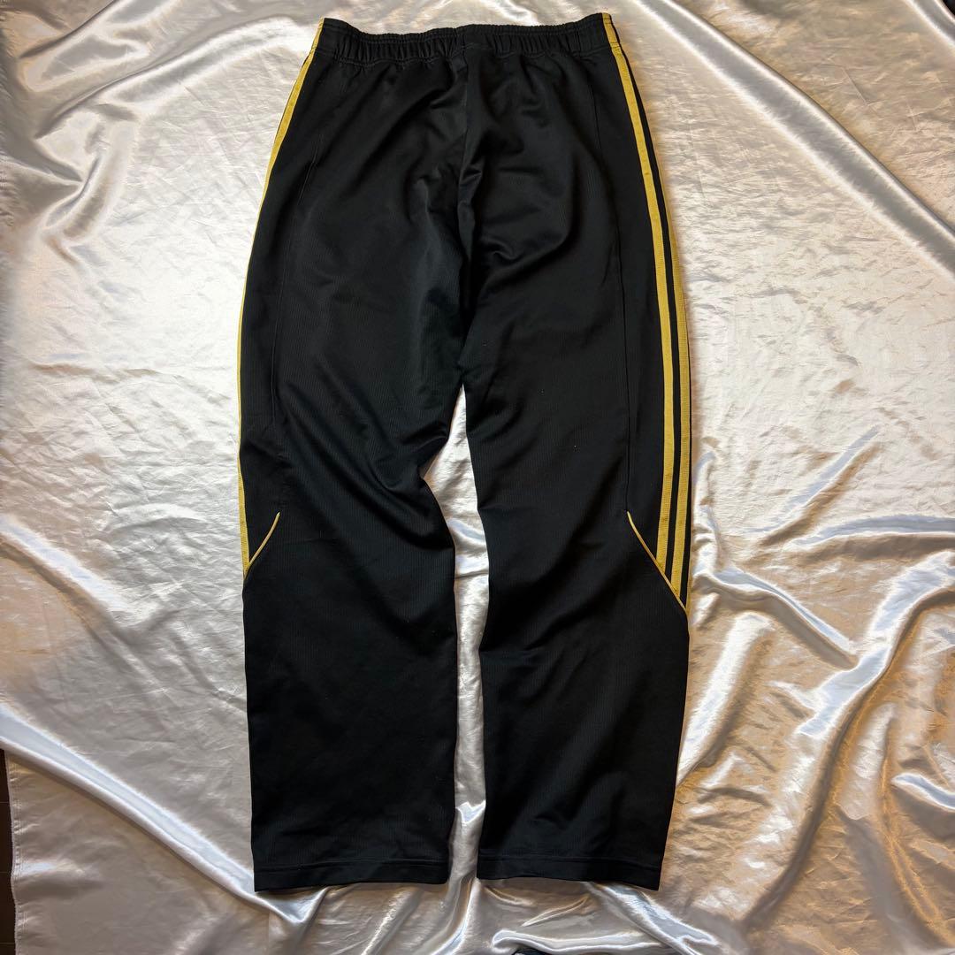 アディダス　adidas CLIMLITE ジャージ上下セット L 黒/黄色