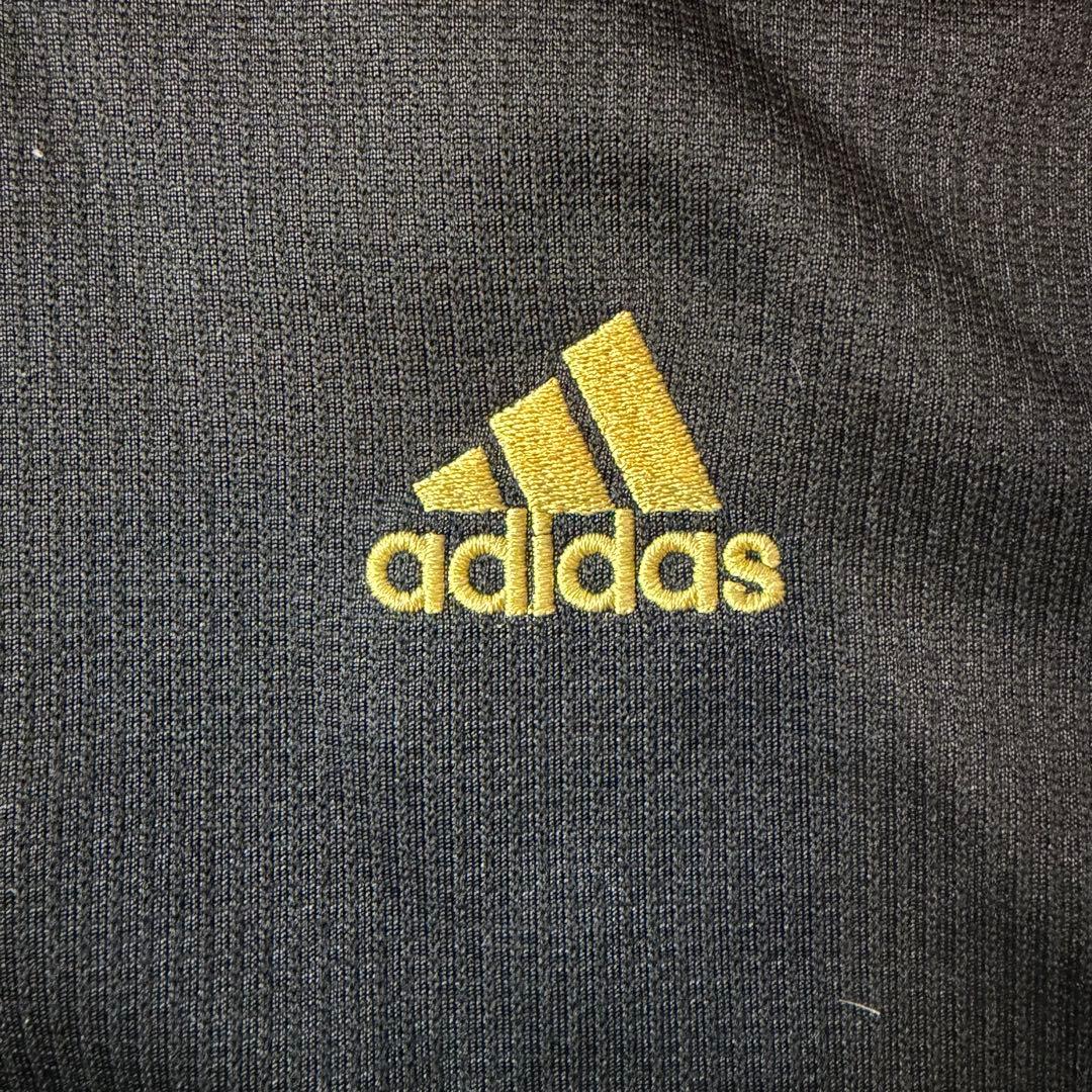 アディダス　adidas CLIMLITE ジャージ上下セット L 黒/黄色