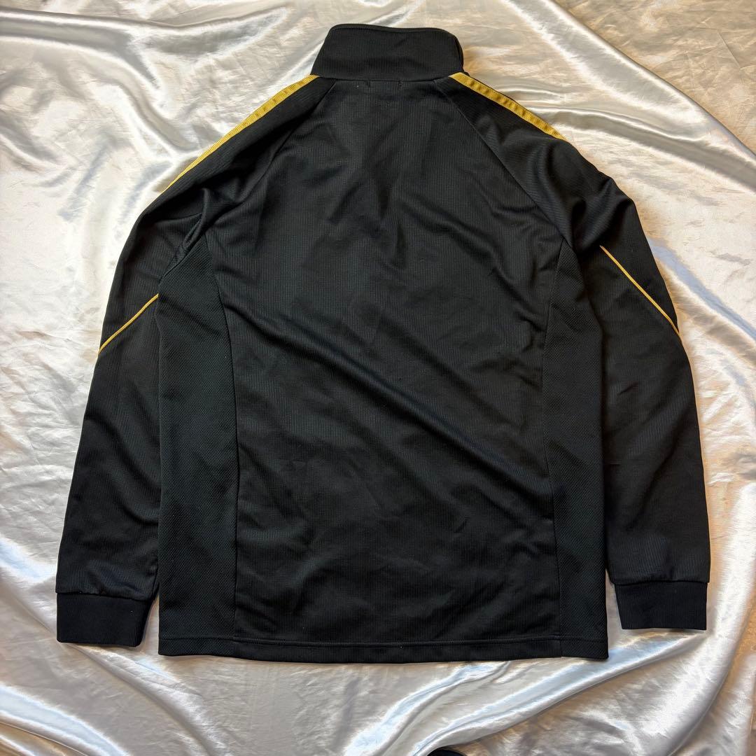 アディダス　adidas CLIMLITE ジャージ上下セット L 黒/黄色