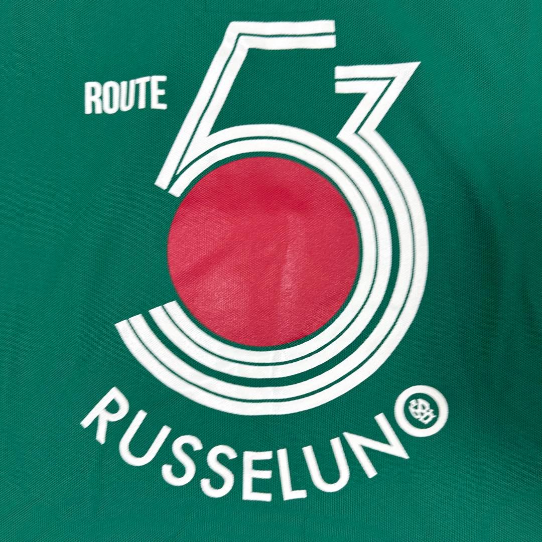 美品　Russeluno ラッセルノ　半袖　ハーフジップシャツ