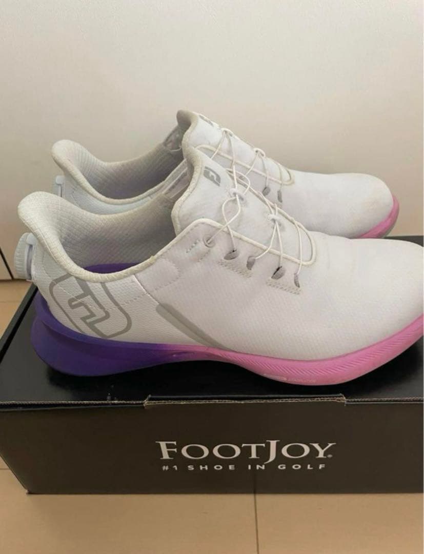 【半額以下！】Foot joy ゴルフシューズ フューエル　25cm