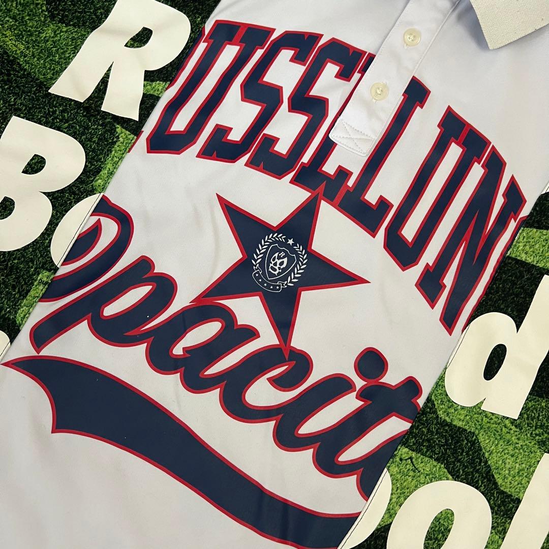 RUSSELUNO ラッセルノ　セットアップ　総柄　ポロシャツ　ハーフパンツ　7